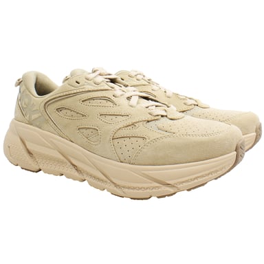 Hoka One Clifton L Unisex Braune Turnschuhe