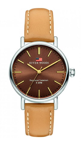 River Woods Oswego Women's Brown Watch RW340014