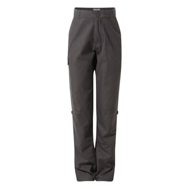 Craghoppers Childrens/Kids Kiwi II Trousers (Black Pepper)