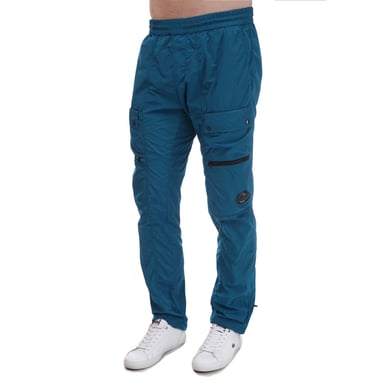 Men's C.P. Company Chrome-R Regular Utility Pants in Blue