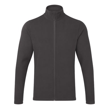 Premier Mens Recyclight Full Zip Fleece Jacket (Dark Grey)