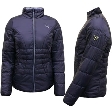 Chaqueta acolchada morada Essential de mujer Puma