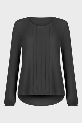 19V69 Italia Womens Blouse Black Julia Black