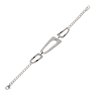 Orphelia Women's 925 Sterling Silver Bracelet - Silver ZA-1908