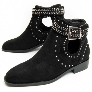 Botas de Tobillo Montevita Bottivita9 en Negro