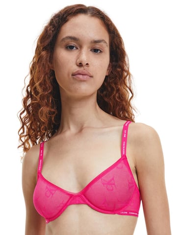 000QF6787E Calvin Klein CK One Demi Plunge Bra