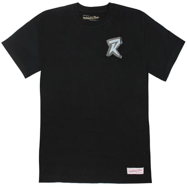 Camiseta negra para hombre Mitchell & Ness Toronto Raptors