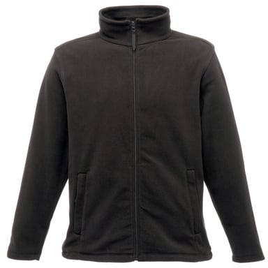 Regatta Mens Plain Micro Fleece Full Zip Jacket (Layer Lite) (Black)