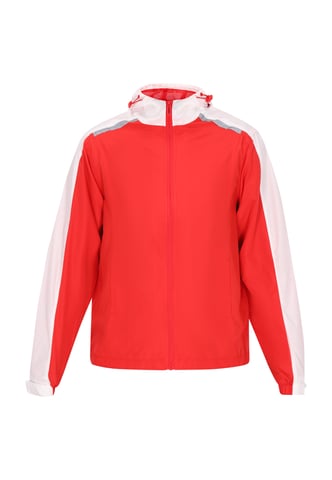 Mo Jacket Men red white