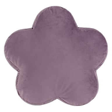 Cojín Reversible Relleno Listo de Terciopelo con Flores Heya Home