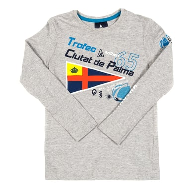 Camiseta manga larga cuello redondo 44744041 mujer