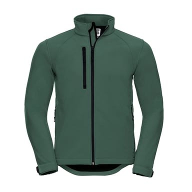 Russell Mens Soft Shell Jacket (Bottle Green)