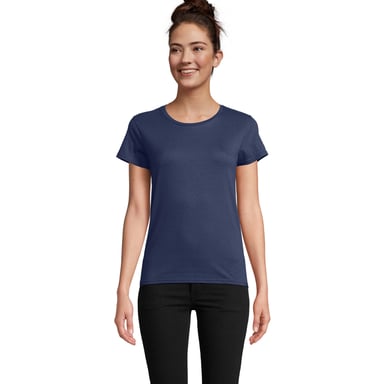 SOLS Womens/Ladies Pioneer T-Shirt (Denim)