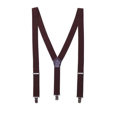 Premier Clip-On Trouser Braces (Brown)