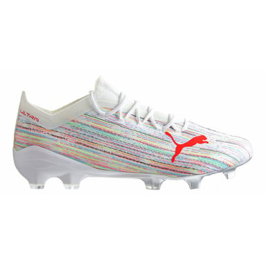Puma Ultra 1.2 FG/AG Botas de fútbol para hombre blanco