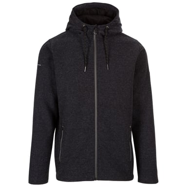 Trespass Mens Sheelane Marl Fleece Jacket (Black)