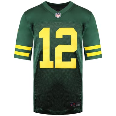 Camiseta de jugador alternativo limitada Nike NFL Green Bay Packer 12 Aaron Rodgers