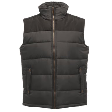 Regatta Mens Standout Altoona Insulated Bodywarmer Jacket (Seal Grey/Black)