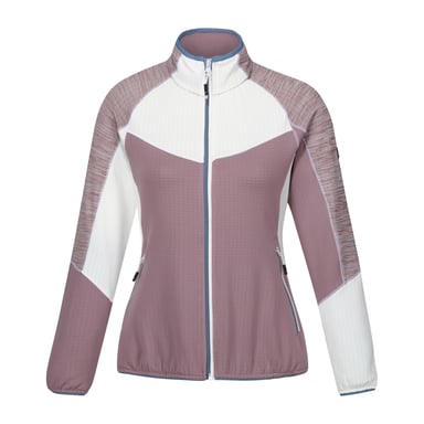 Regatta Womens/Ladies Hepley II Full Zip Fleece Jacket (Heather/White)