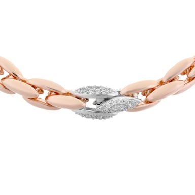 Orphelia Women's 925 Sterling Silver Bracelet - Rose ZA-7159