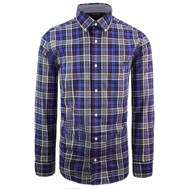 Camisa de algodón Oxford regular para hombre Eden Park