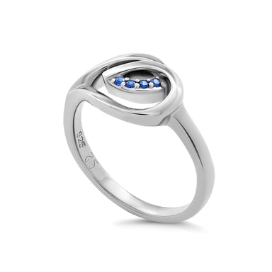 Orphelia 'Dazzle' Women's 925 Sterling Silver Ring - Silver ZR-7518/B
