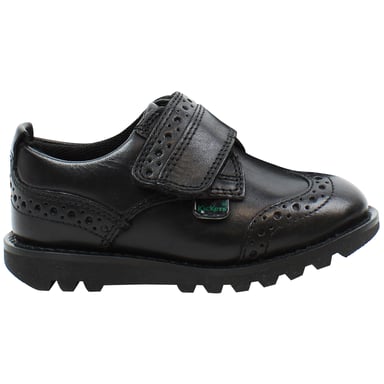 Kickers Kymbo Brogue Niños zapatos negros
