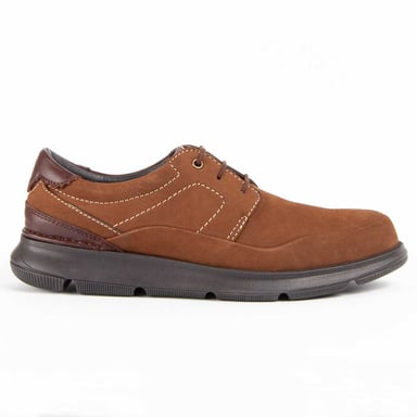 Purapiel Zapato Oxford Confore10 Marron