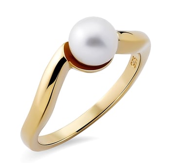 Orphelia Women's 925 Sterling Silver Ring - Gold ZR-7507/G