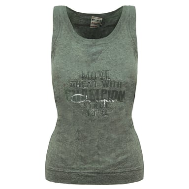 Chaleco Champion Heritage gris mujer