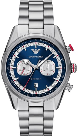 Emporio Armani Racer Men's Silver Watch AR11676
