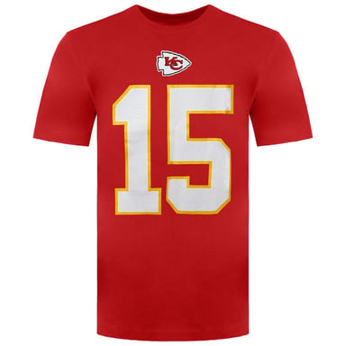 Camiseta Nike NFL Kansas City Chiefs Patrick Mahomes con nombre y número para hombre