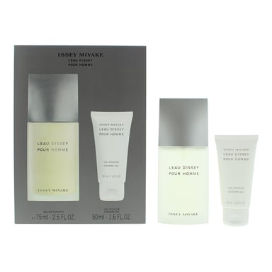 Issey Miyake L'eau D'issey Pour Homme Eau de Toilette 75ml Gift Set