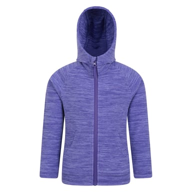 Mountain Warehouse Childrens/Kids Snowdonia II Full Zip Hoodie (Purple)