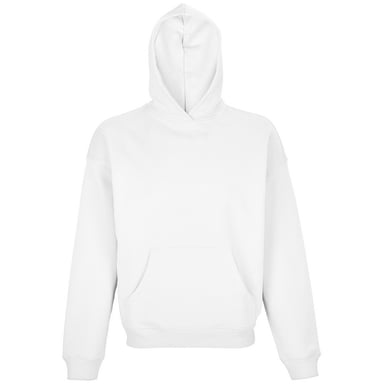 SOLS Unisex Adult Connor Organic Oversized Hoodie (White)