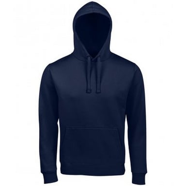 SOLS Unisex Adults Spencer Hooded Sweatshirt (French Navy)