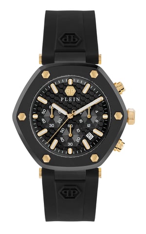 Philipp Plein The Hexagon Chrono Men's Black Watch PWZBA0223