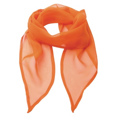 Premier Unisex Adult Colours Chiffon Scarf (Terracotta)
