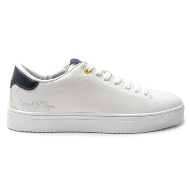 Penguin Arrow White Mens entrenadores