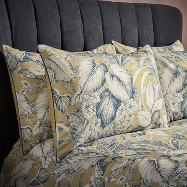 EW de Edinburgh Weavers Juego de Fundas de Almohada de Algodón Lujo Tropical Tivoli