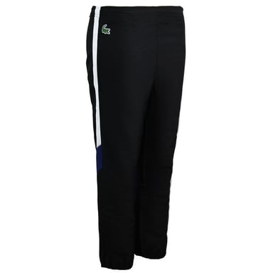 Lacoste Poliéster Activewear Pantalones de chándal negros para niños