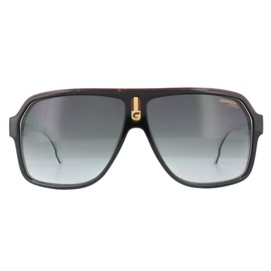 Gafas de sol Carrera kite unisex negro blanco gris oscuro degradado