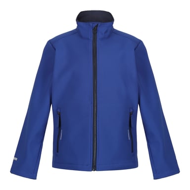 Regatta Childrens/Kids Ablaze 2 Layer Soft Shell Jacket (New Royal/Navy)