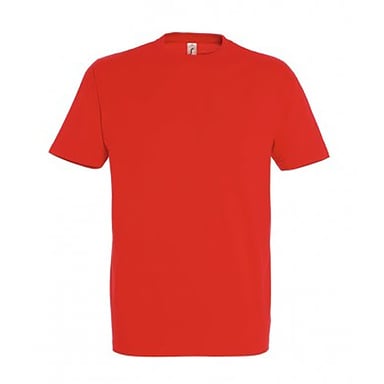 SOLS Mens Imperial Heavyweight Short Sleeve T-Shirt (Hibiscus)