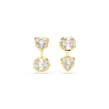 Swarovski 'Imber Organic' Women's Gold Plated Metal Stud Earrings - Gold 5705461