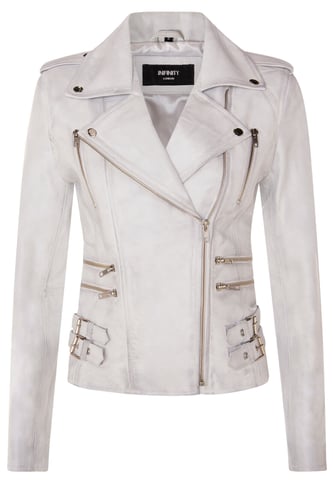 Chaqueta de motociclista de cuero Brando para mujer - Loddon