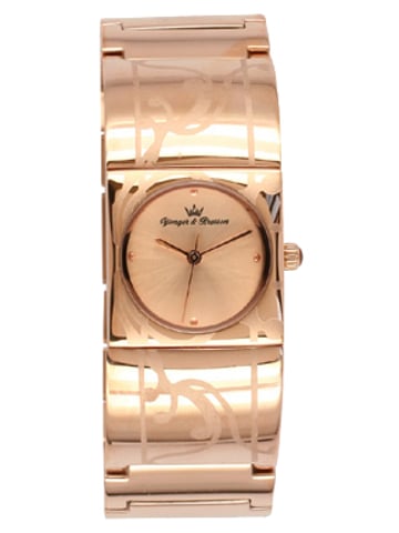 Yonger y Bresson: reloj de acero inoxidable en oro amarillo