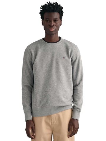 Gant | Sudadera con Cuello Redondo y Escudo para Hombre