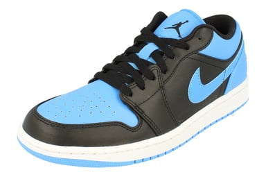 Nike Air Jordan 1 Low Mens Black Trainers