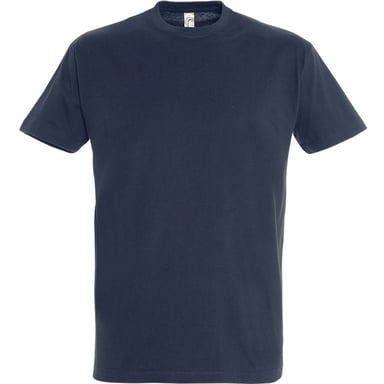 SOLS Mens Imperial Heavyweight Short Sleeve T-Shirt (Navy)
